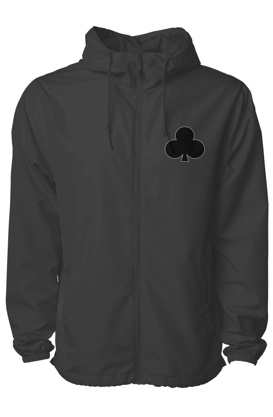 Bastogne Embroidered Water Resistant Lightweight Windbreaker