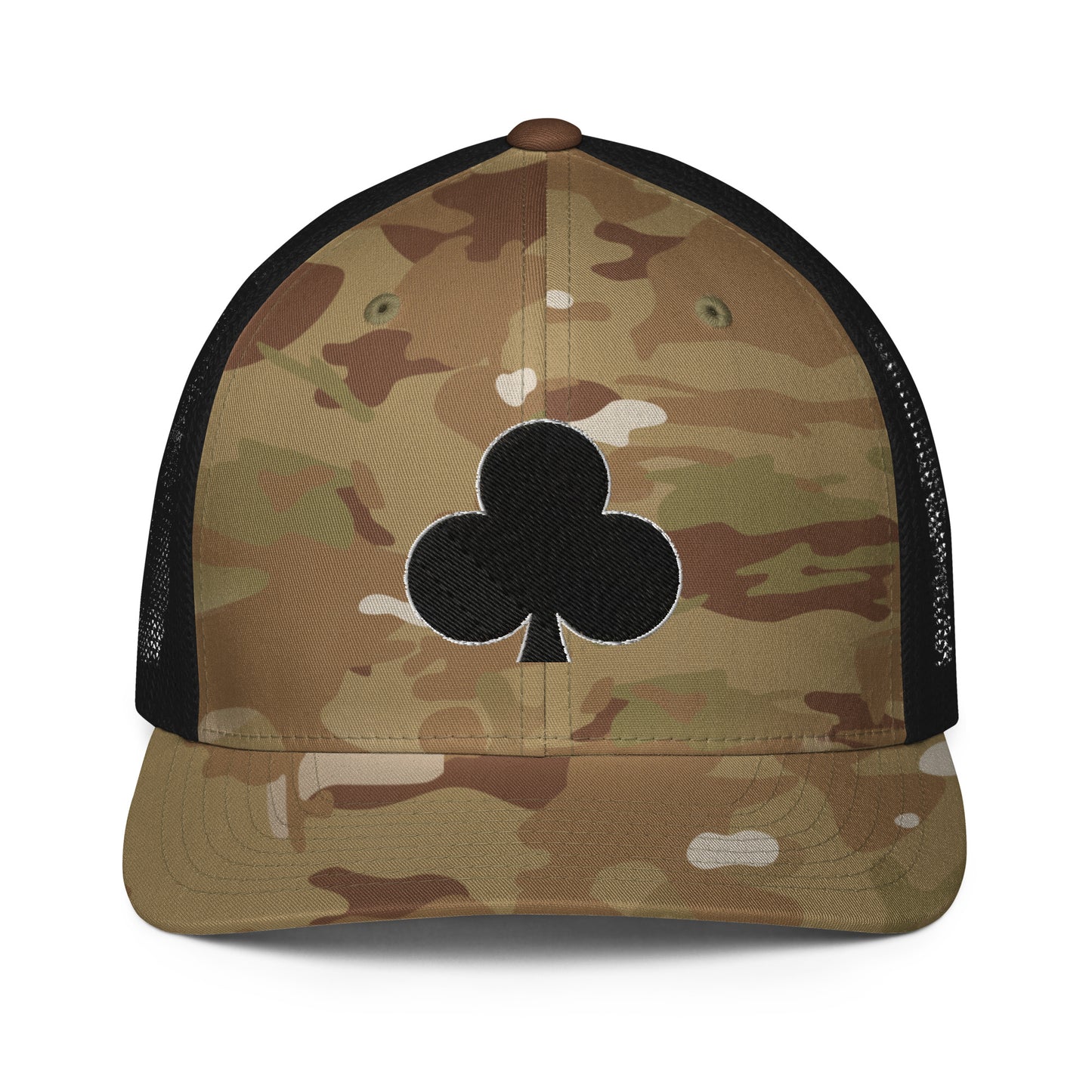 Bastogne Closed-back Trucker Hat (Embroidered)