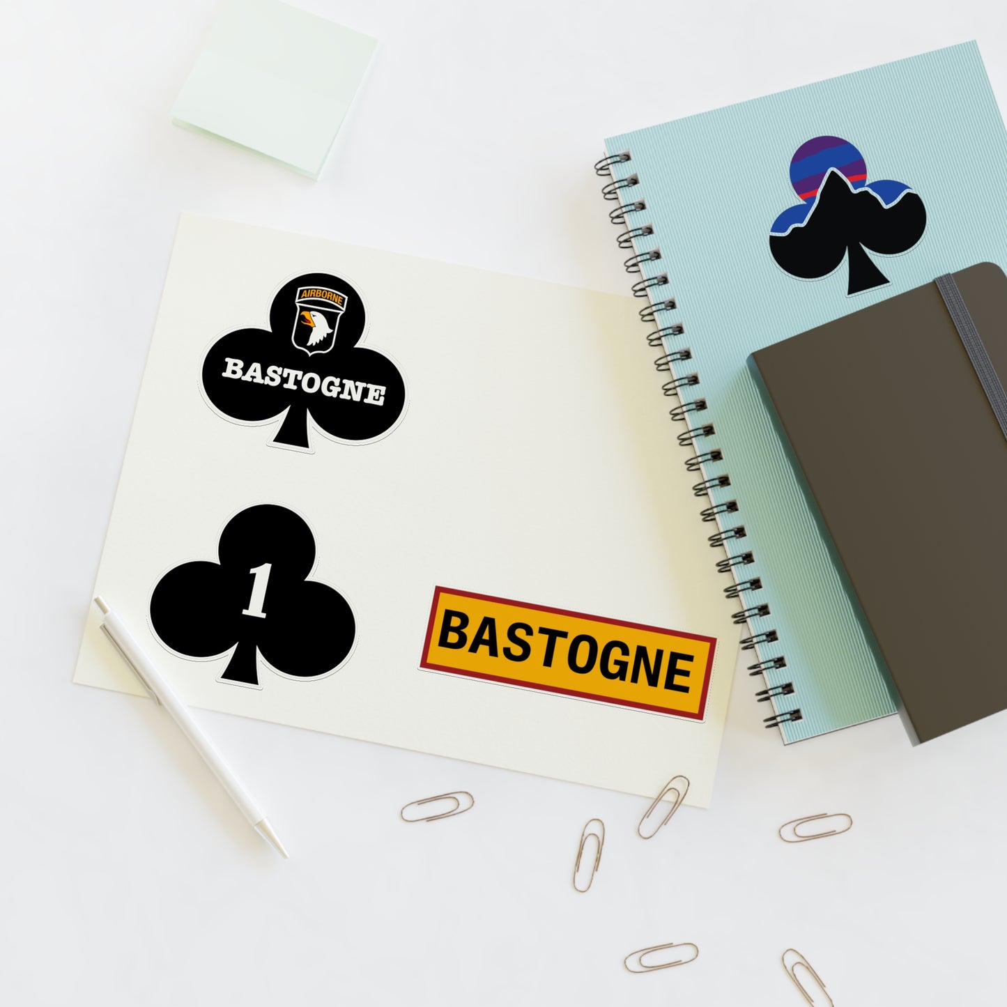 Bastogne Indoor Sticker Sheets