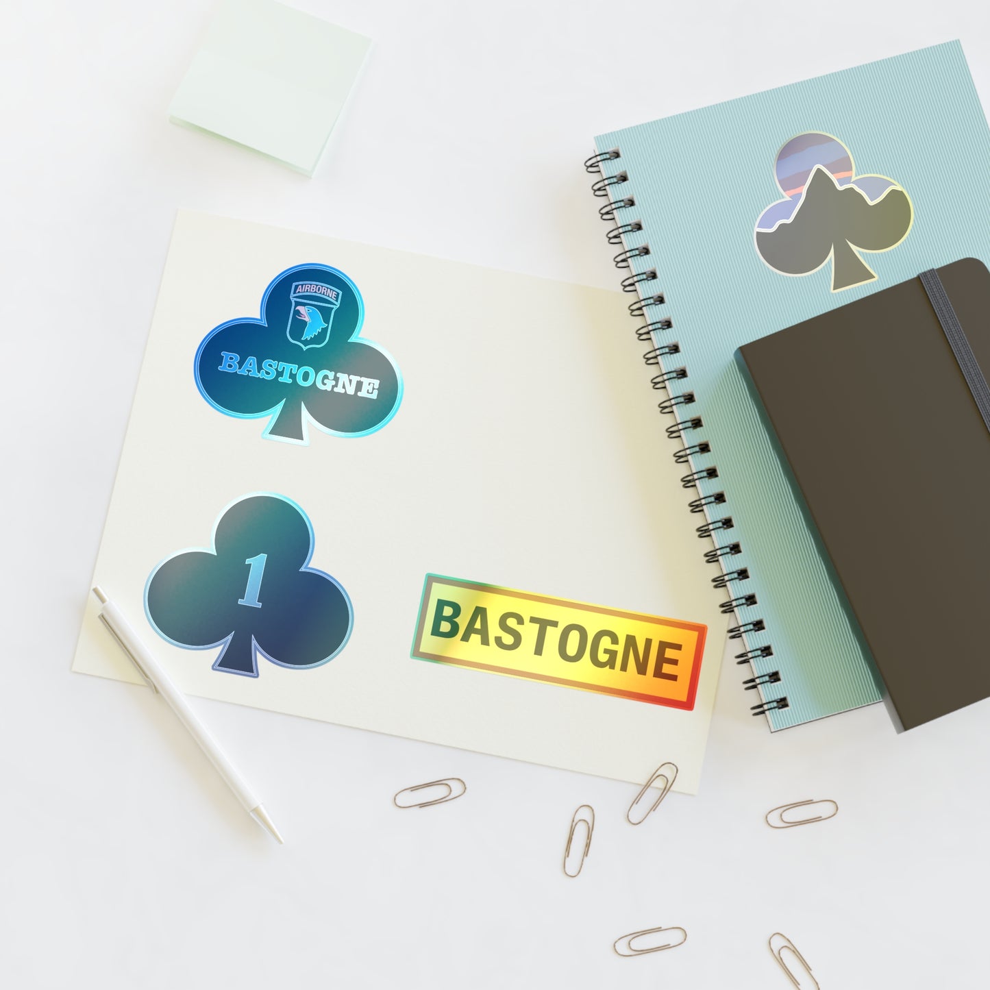 Bastogne Indoor Sticker Sheets