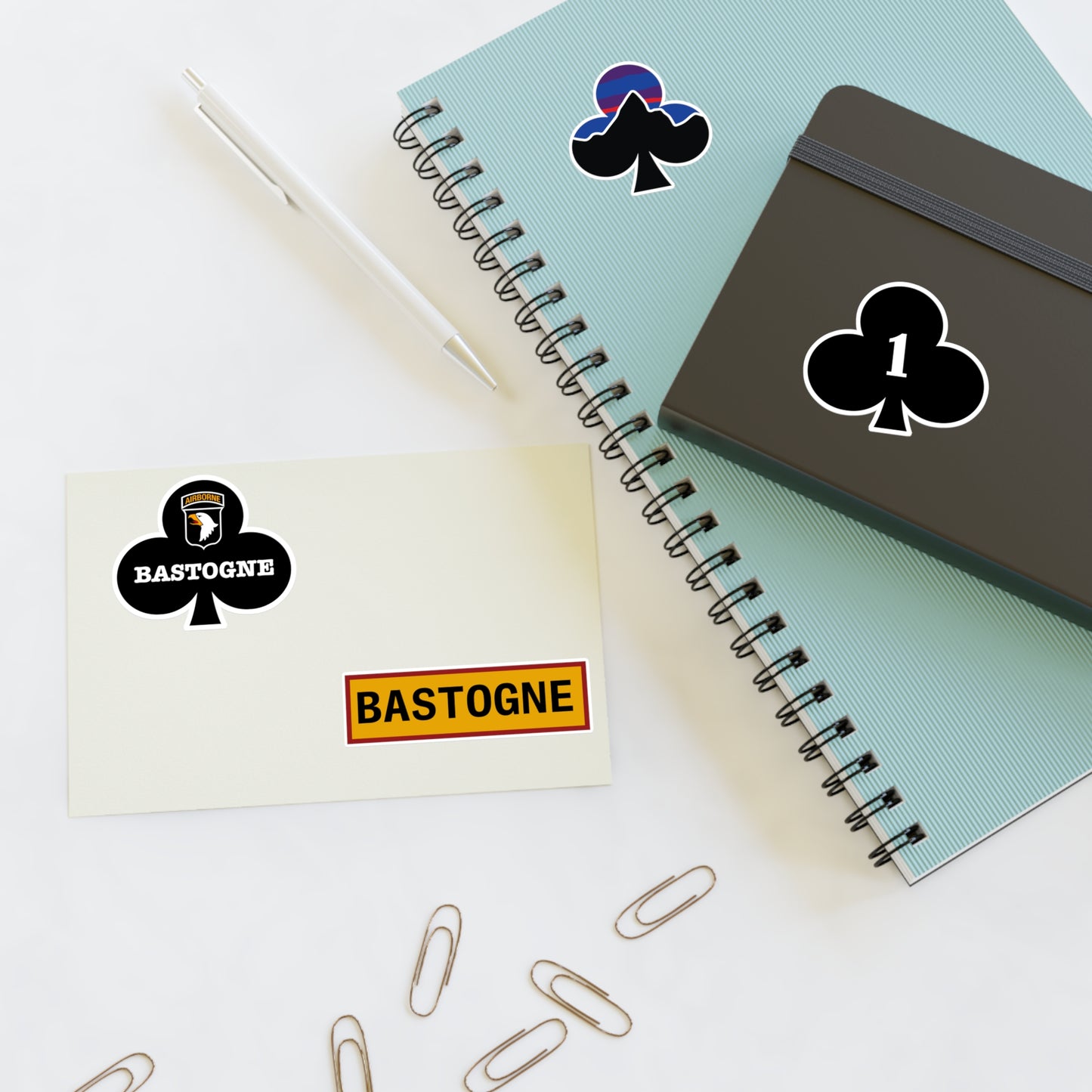 Bastogne Indoor Sticker Sheets