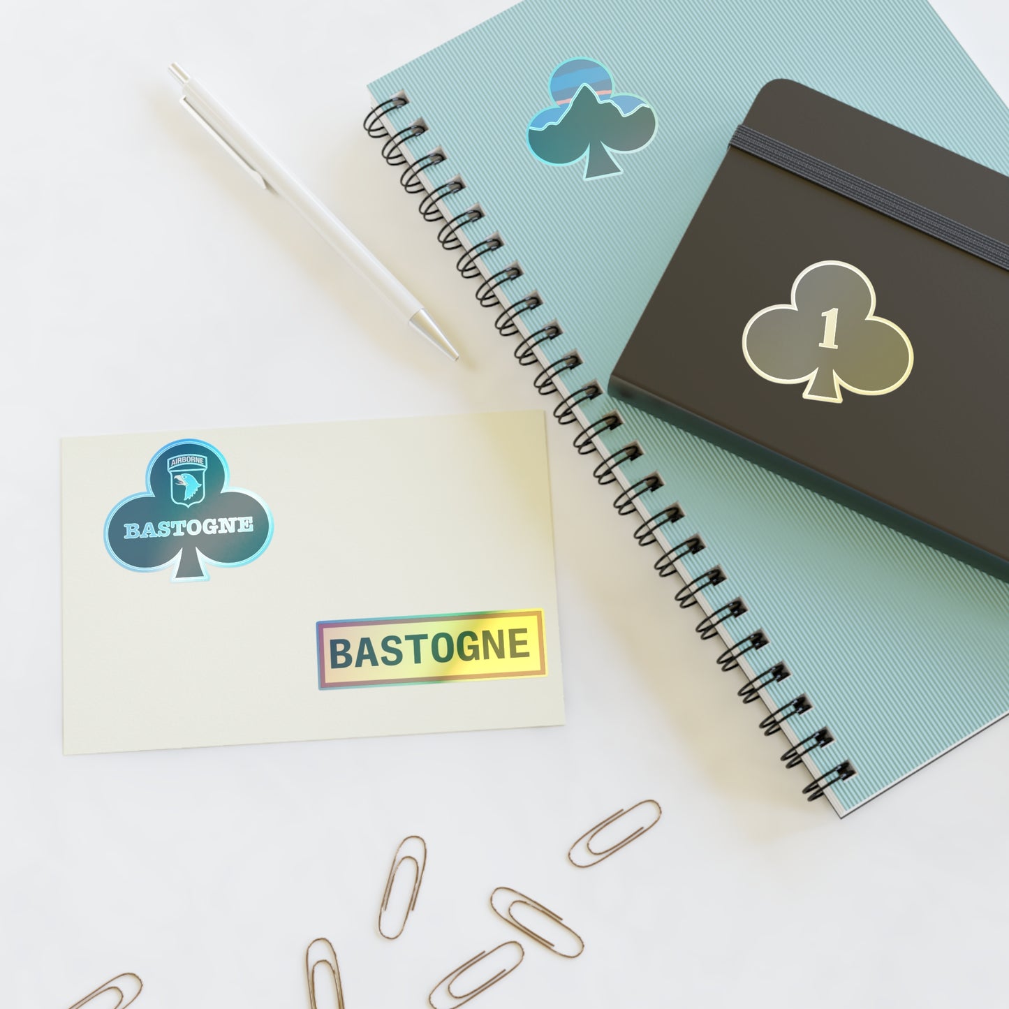 Bastogne Indoor Sticker Sheets