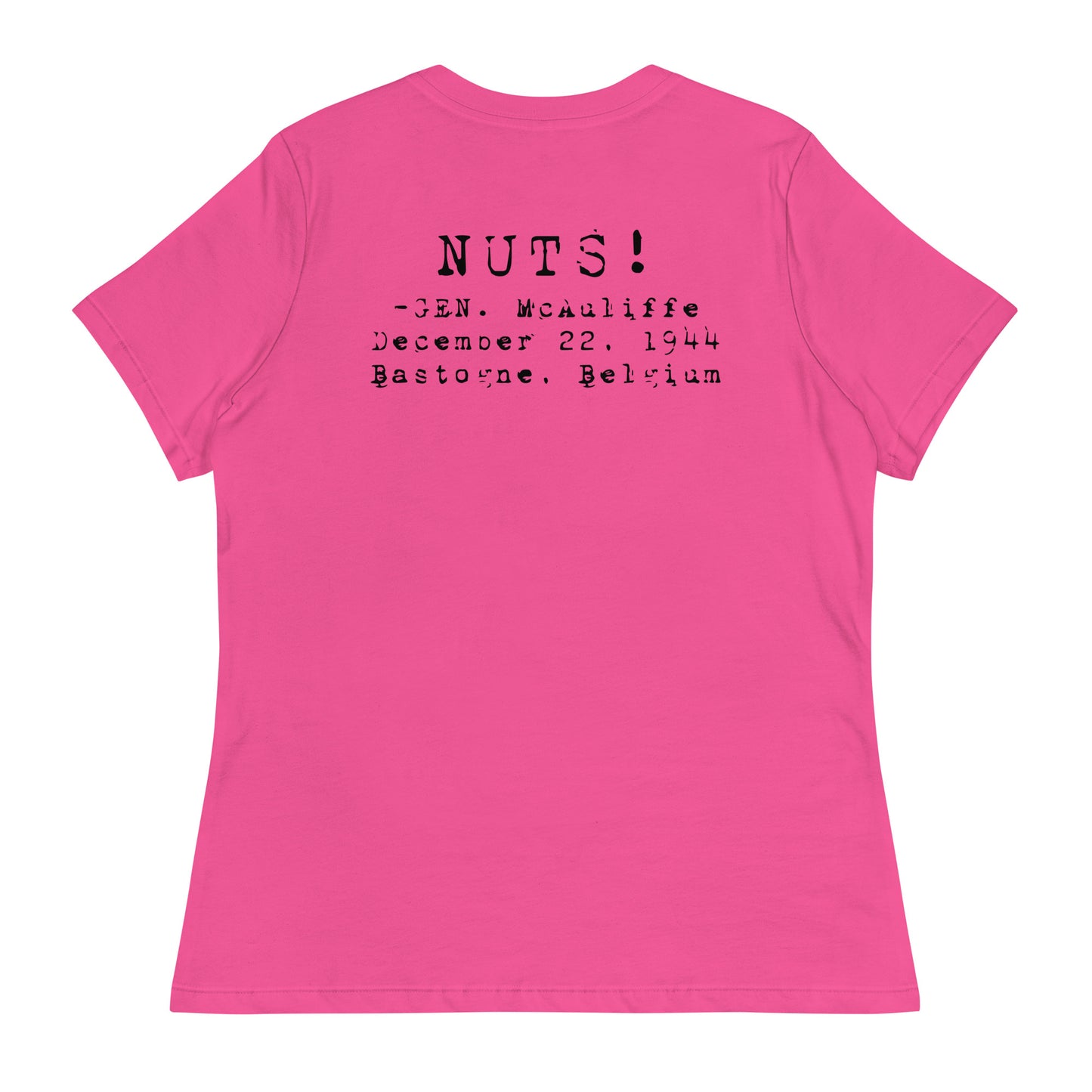 Bastogne "NUTS!" Off-Duty Shirt (Women's)