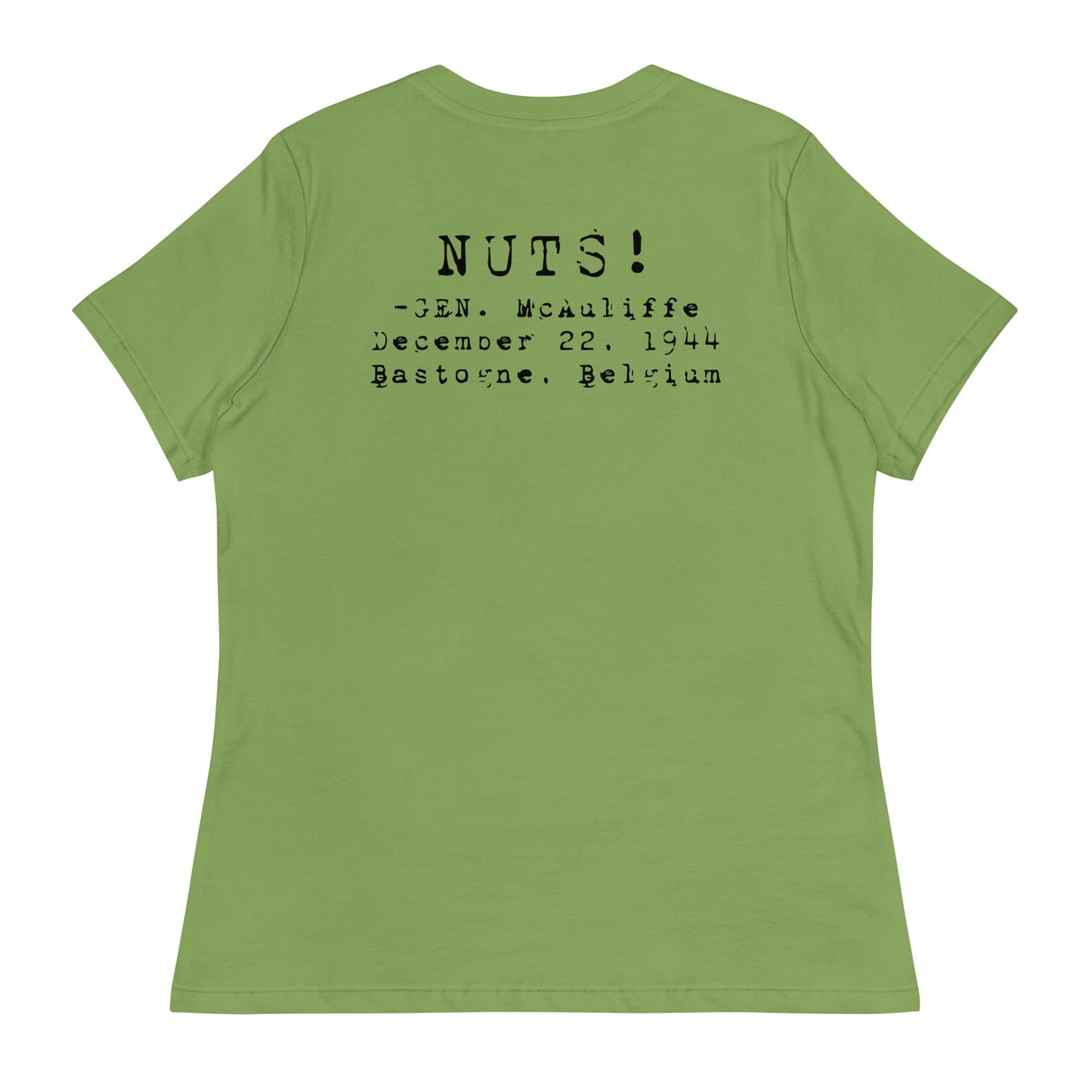 Bastogne "NUTS!" Off-Duty Shirt (Women's)