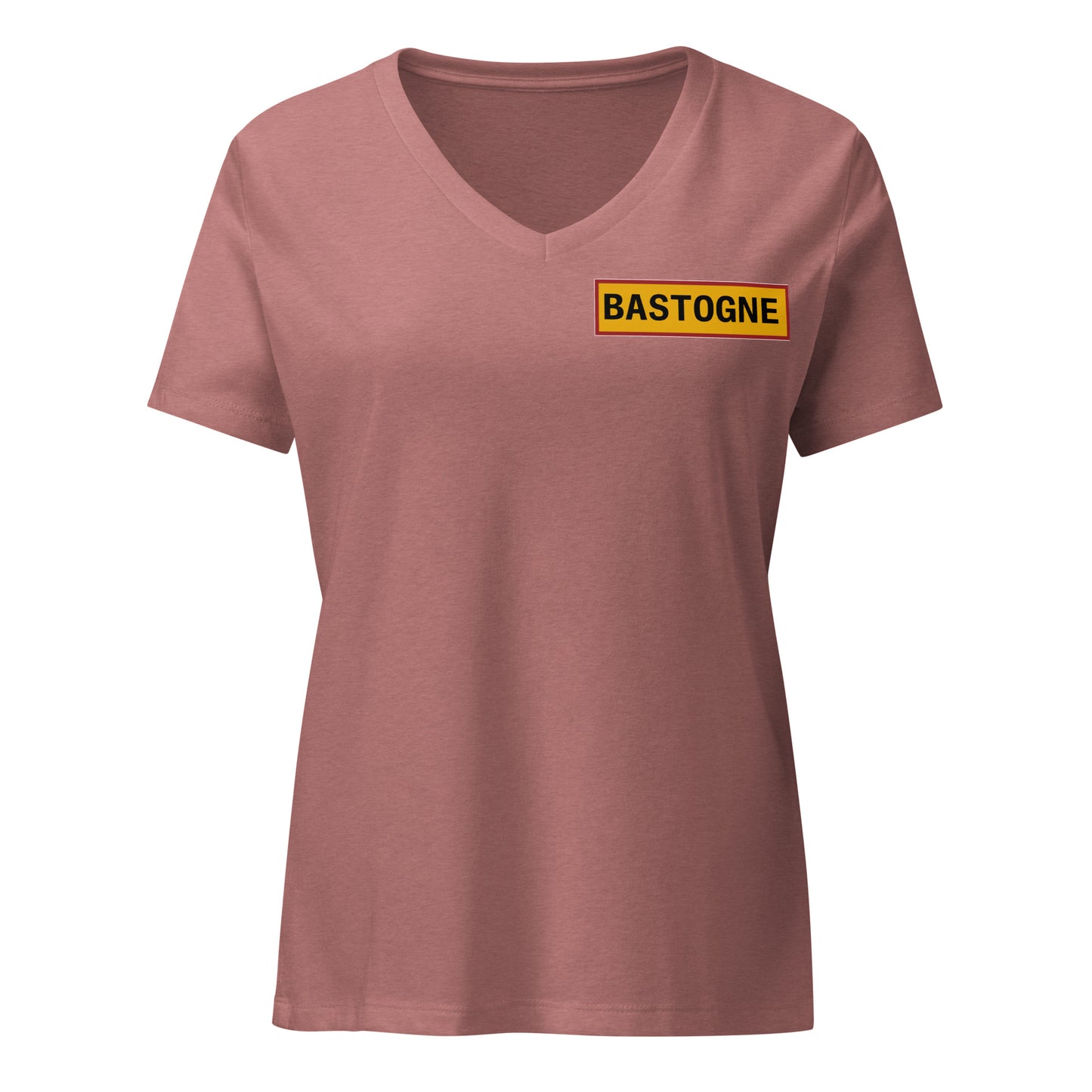 Bastogne Women’s Relaxed V-Neck T-Shirt