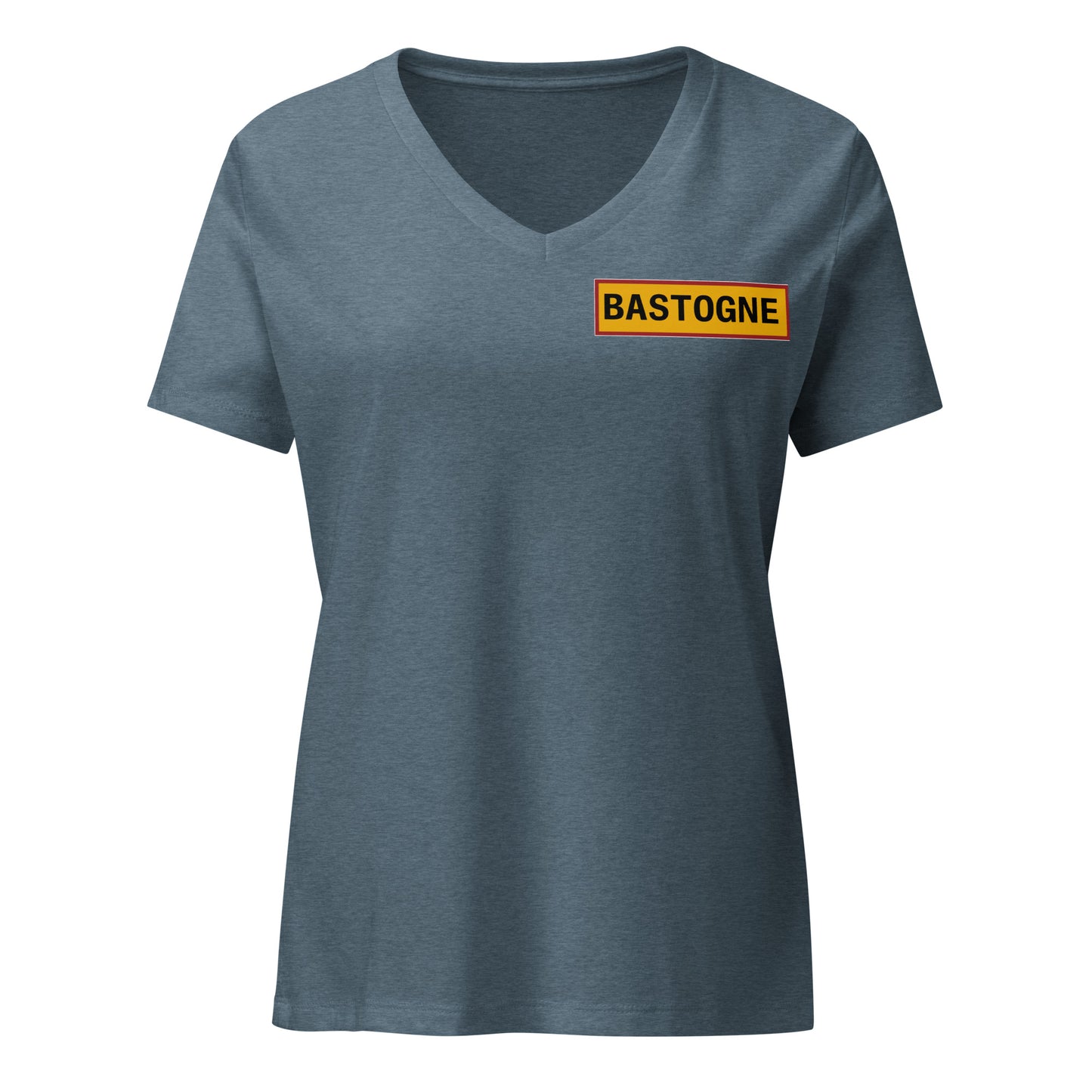 Bastogne Women’s Relaxed V-Neck T-Shirt