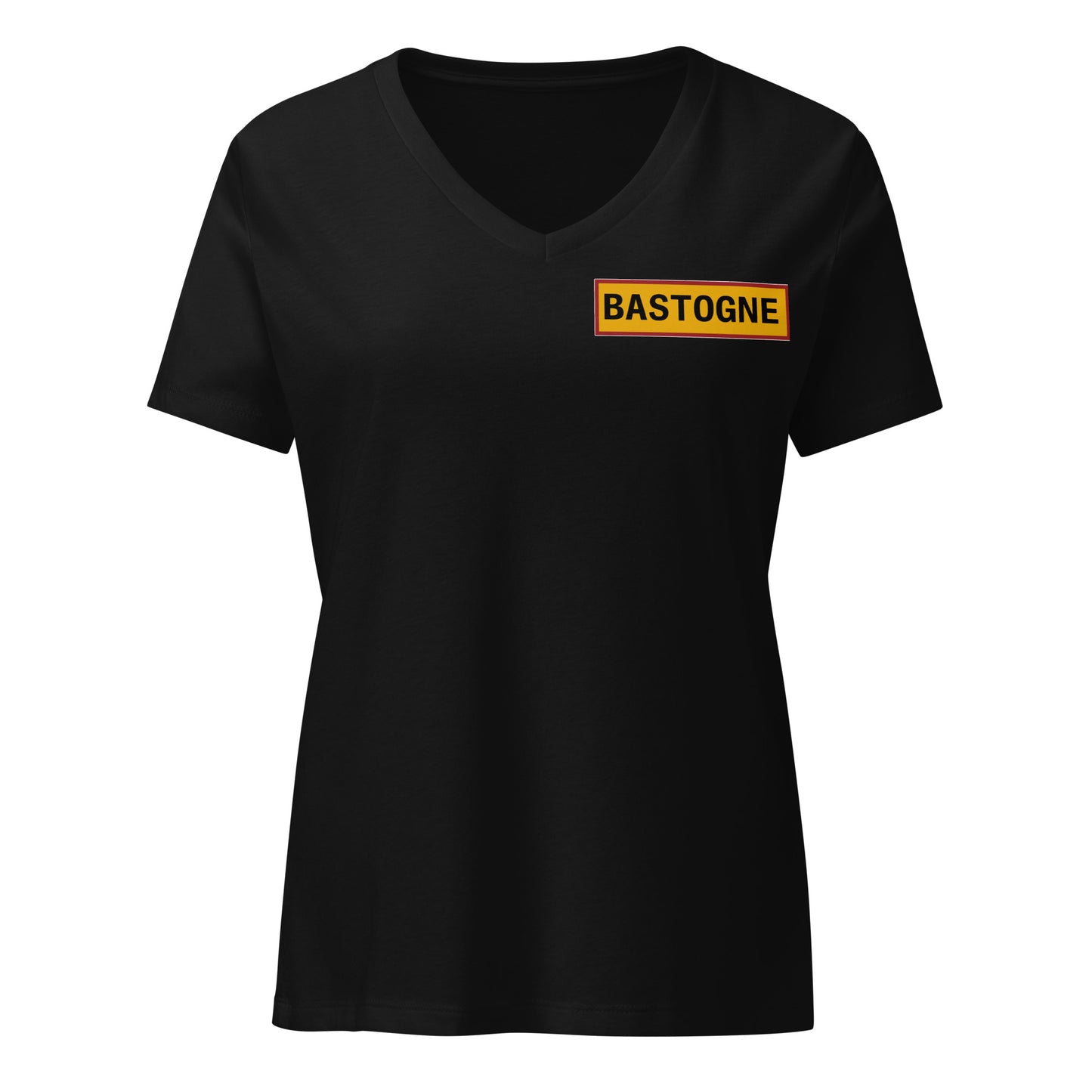 Bastogne Women’s Relaxed V-Neck T-Shirt