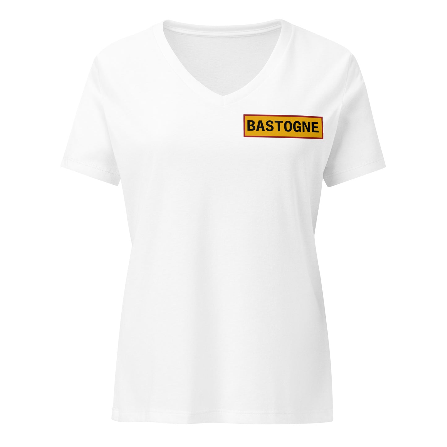 Bastogne Women’s Relaxed V-Neck T-Shirt